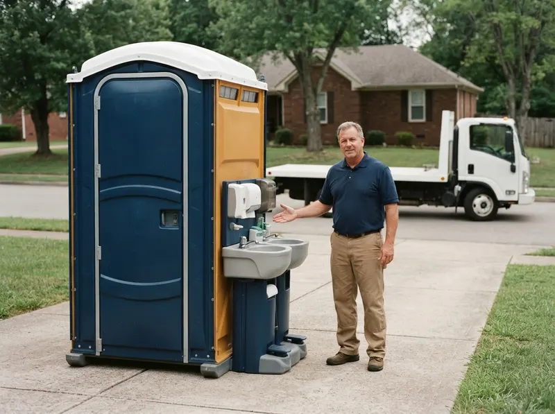 Freestanding Dual Handwashing Station in Nashville, TN
