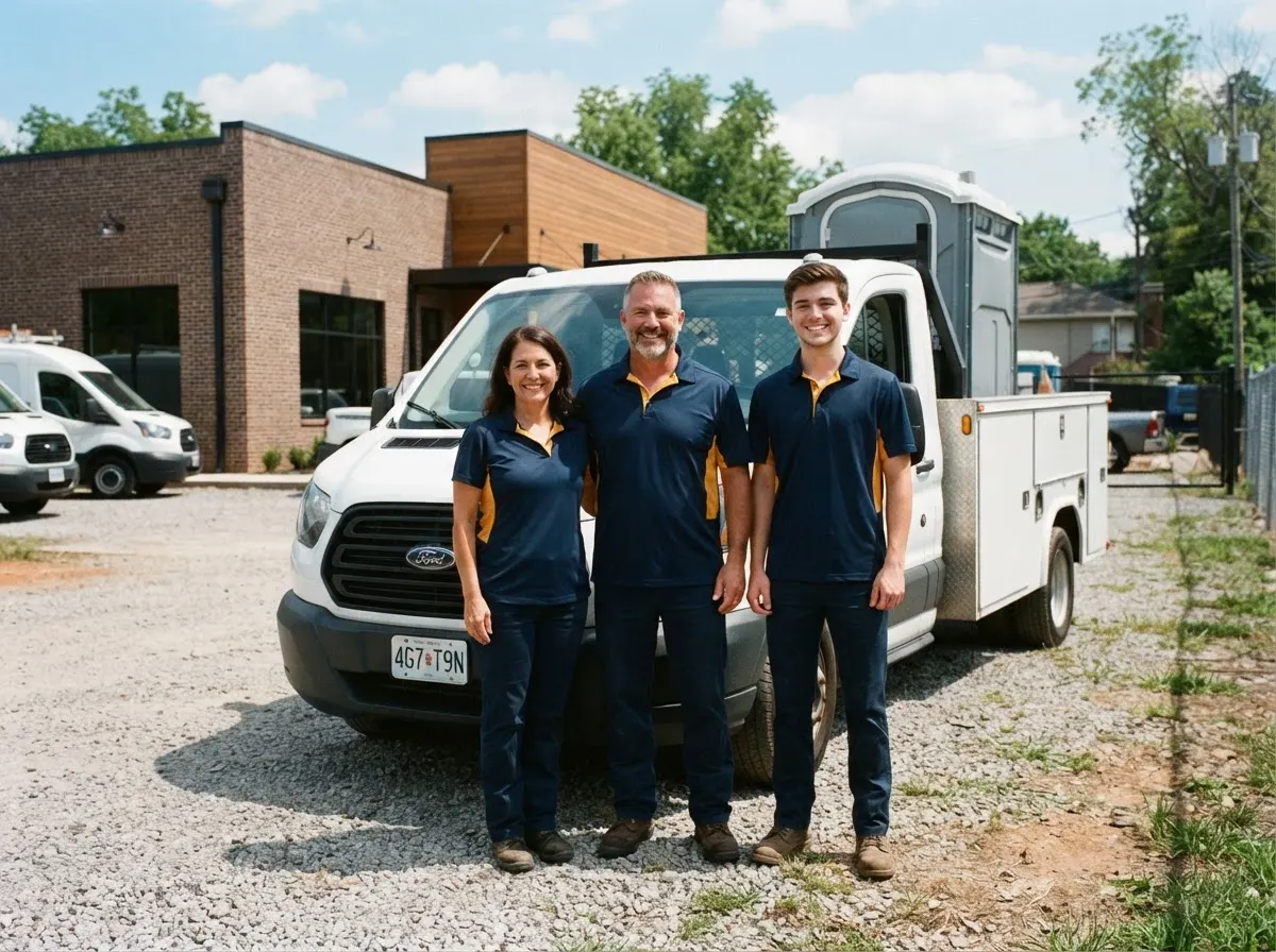 The Prairie Dog Portable Toilets team, portable toilet rentals in Nashville, TN